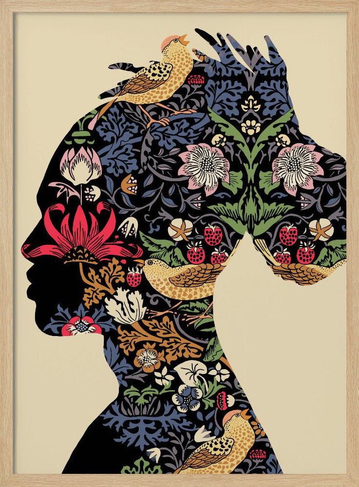 Afro-vrouw | Poster