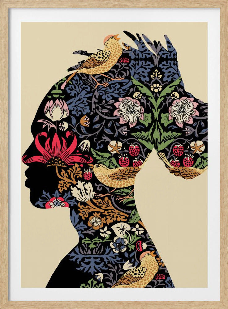 Afro-vrouw | Poster