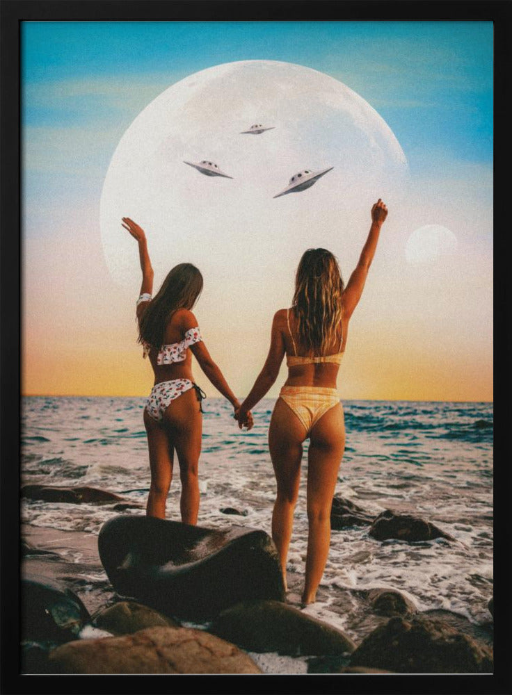 Hier zijn we, UFO | Poster