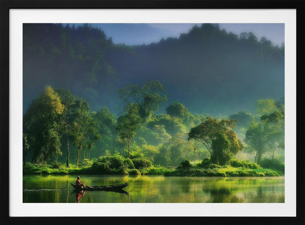 Schilderij van de natuur | Poster