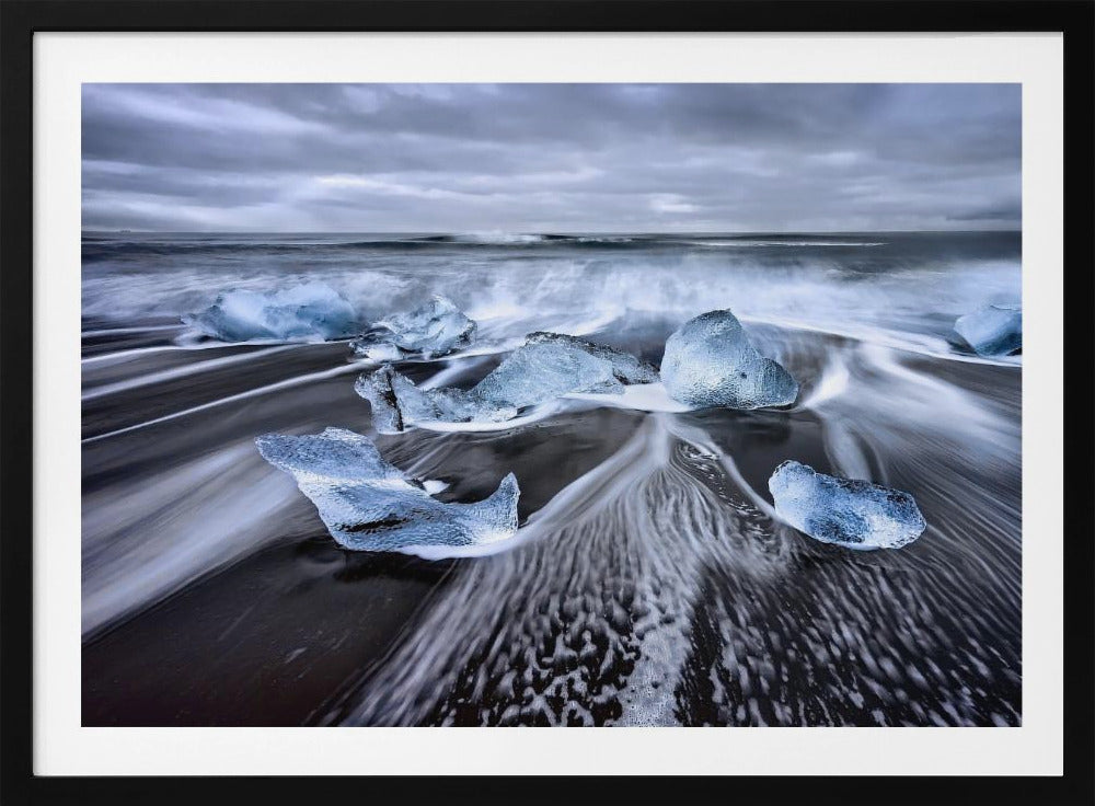 Blauwe Diamanten | Poster