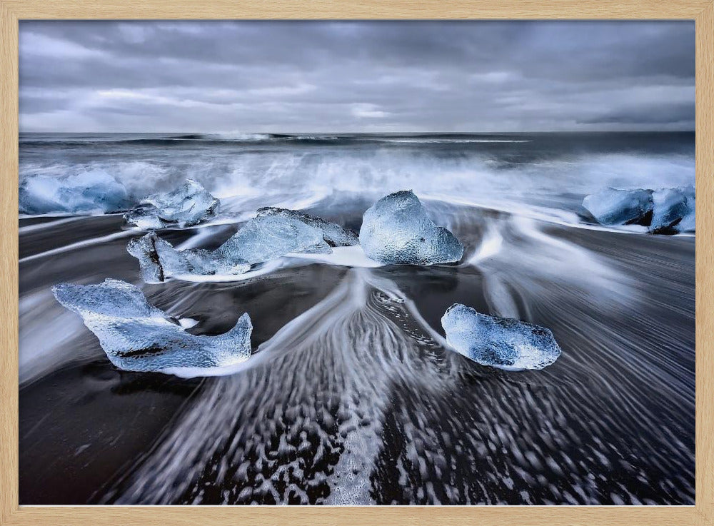 Blauwe Diamanten | Poster