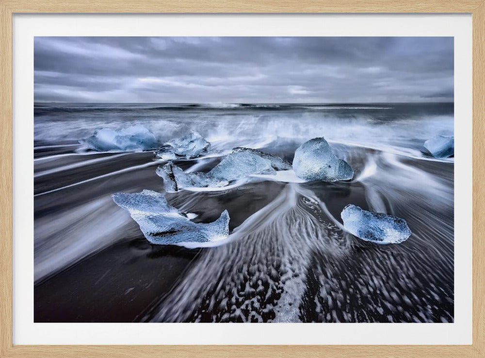 Blauwe Diamanten | Poster