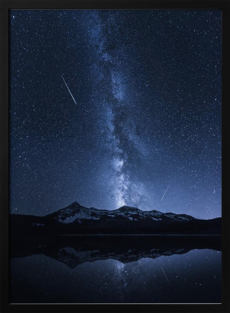 Reflectie van sterrenstelsels | Poster