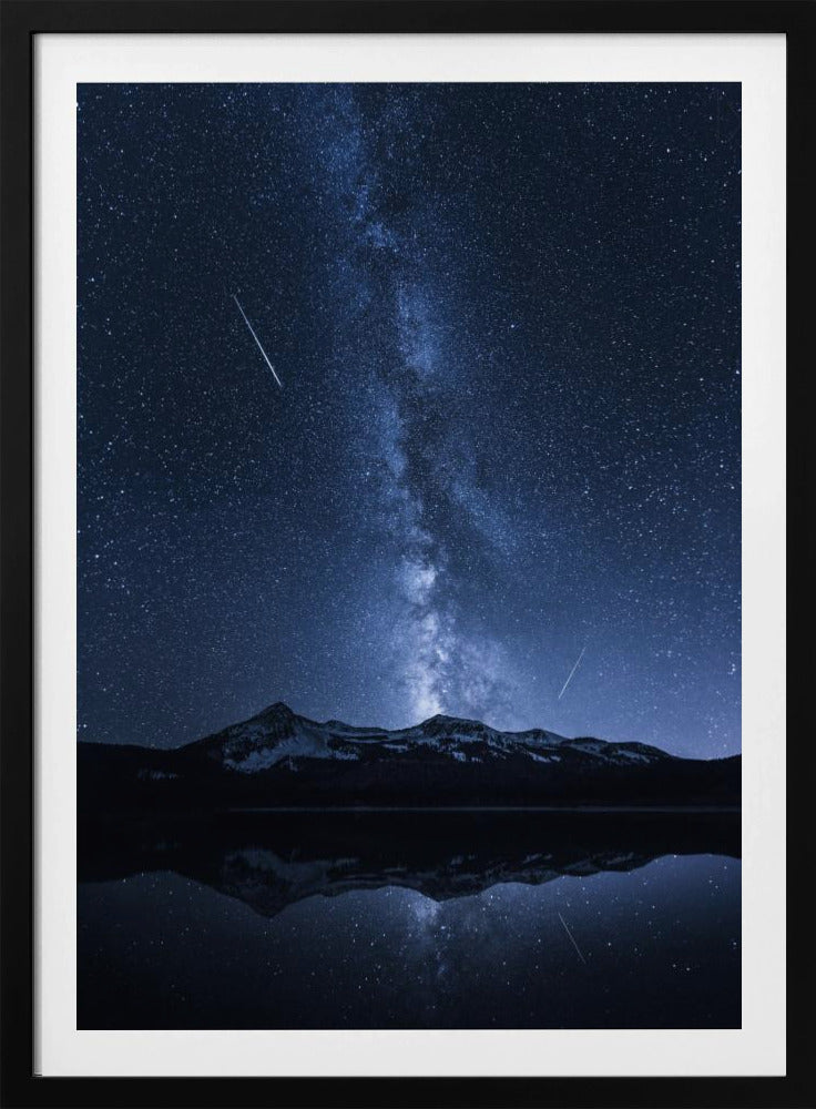 Reflectie van sterrenstelsels | Poster