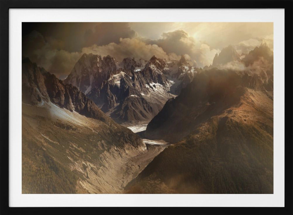 Mont Blanc Massief | Poster