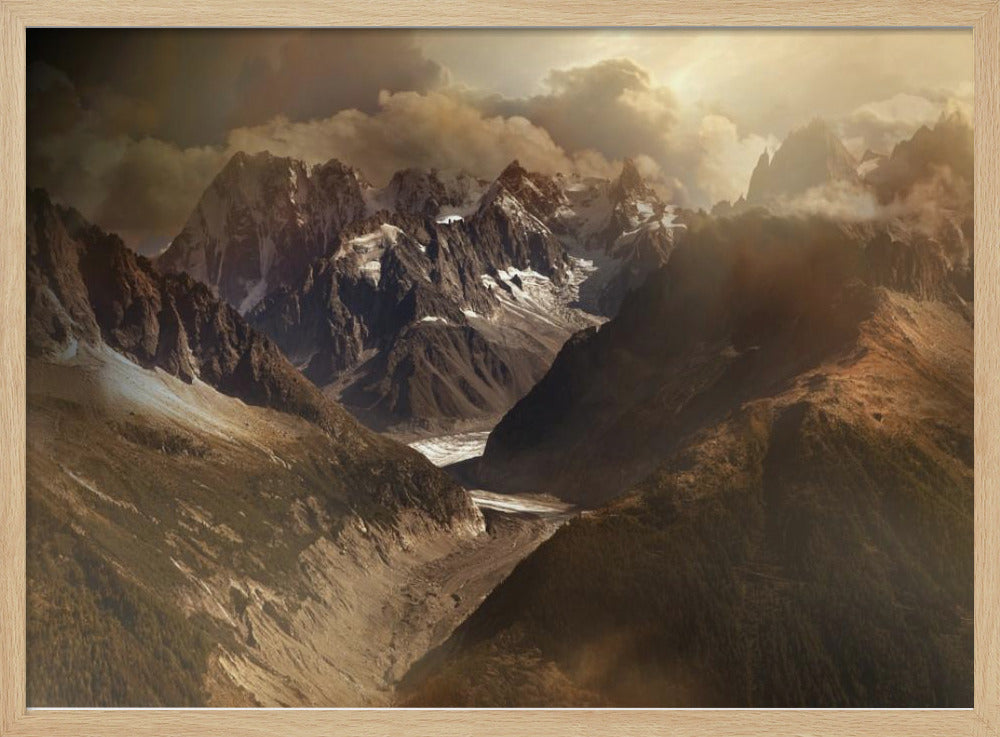 Mont Blanc Massief | Poster