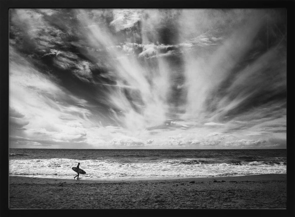 De eenzaamheid van een surfer | Poster