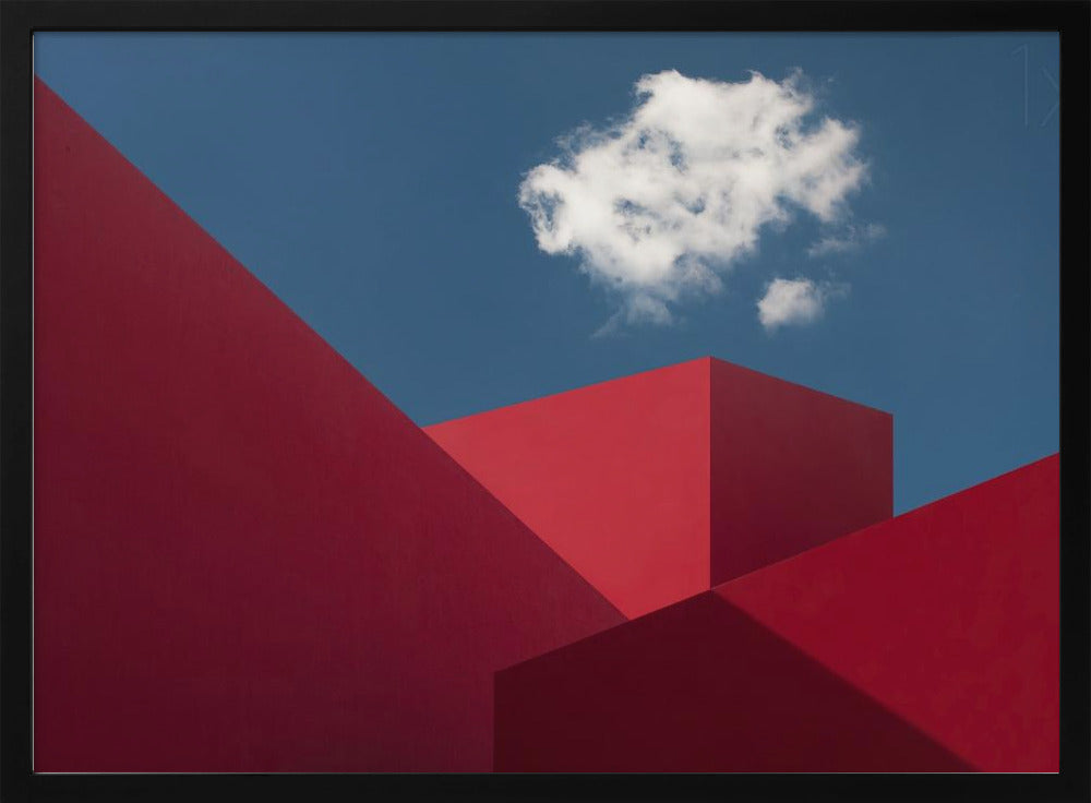 Red Shapes | Poster