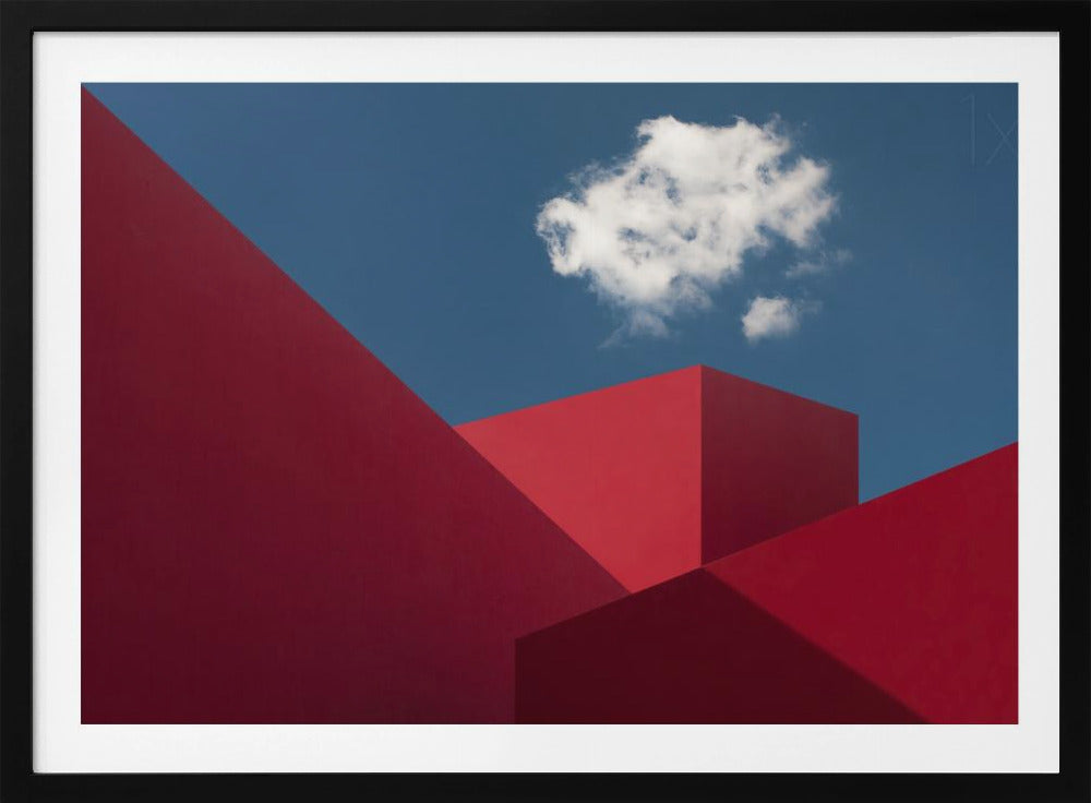 Red Shapes | Poster
