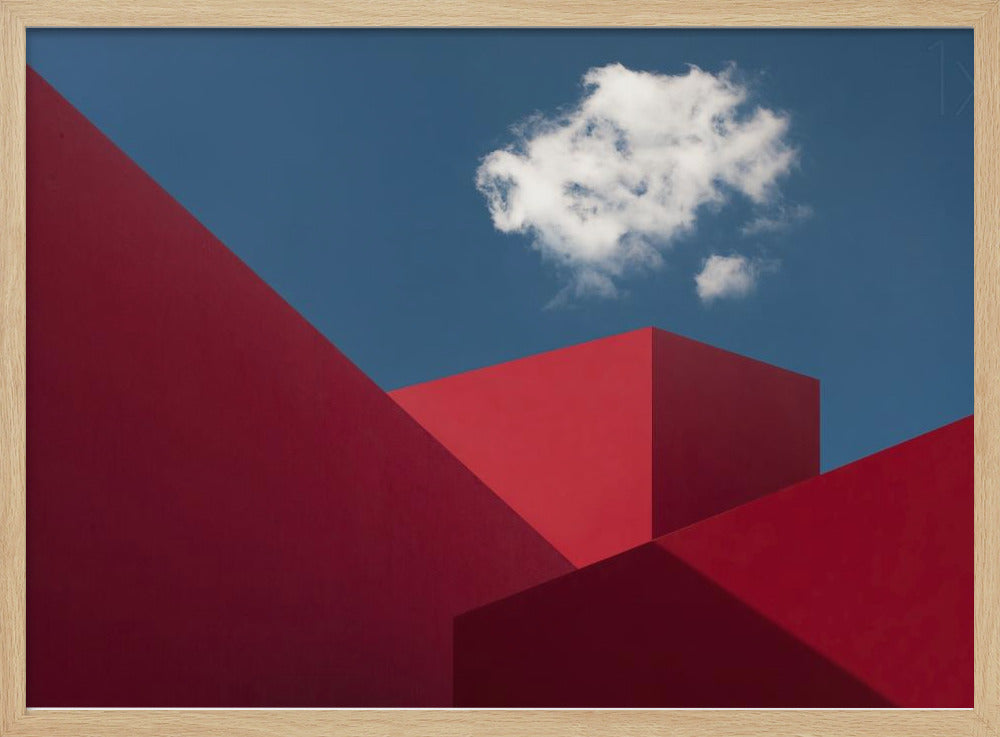 Red Shapes | Poster