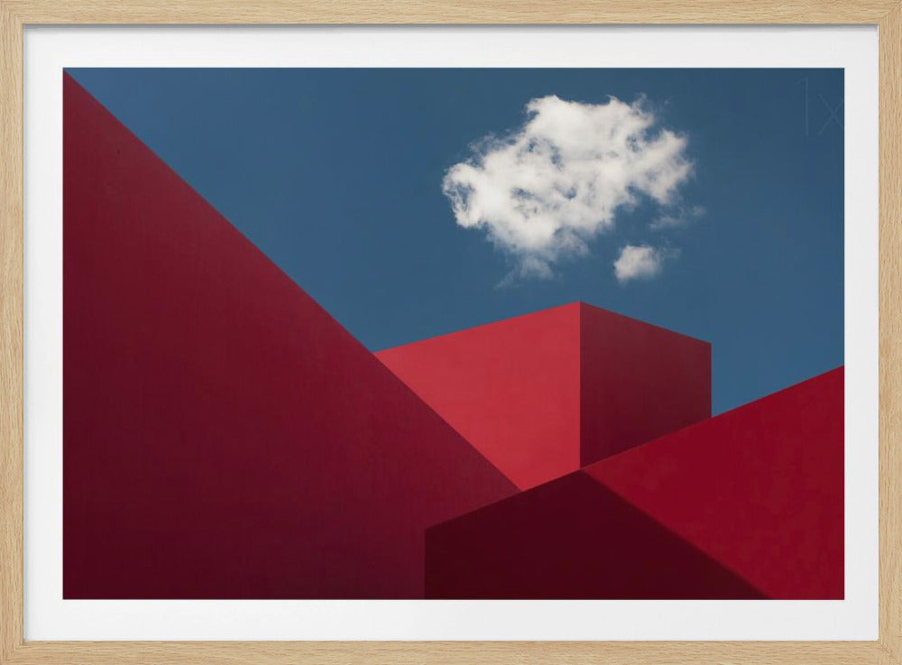 Red Shapes | Poster