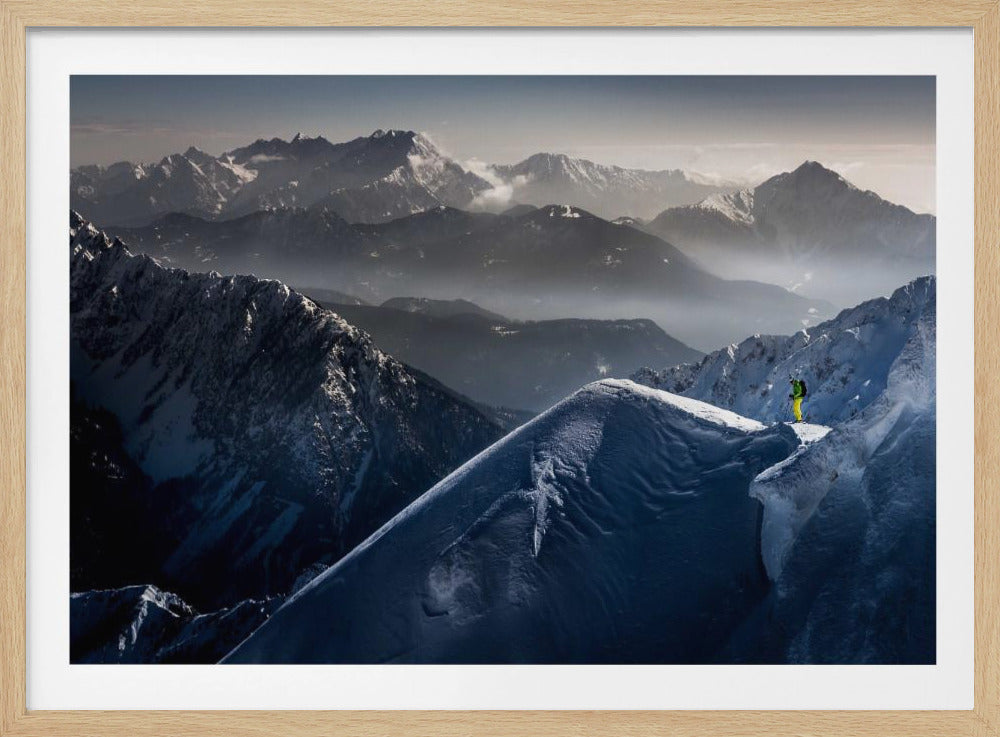 Stille momenten voor de afdaling | Poster