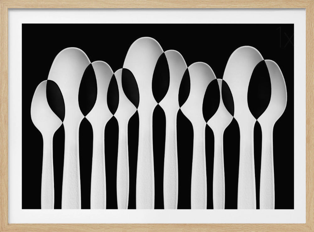 Lepels Abstract: Bos | Poster