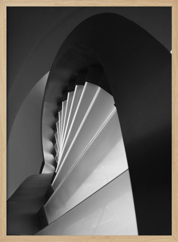 Rechte en gebogen lijnen | Poster