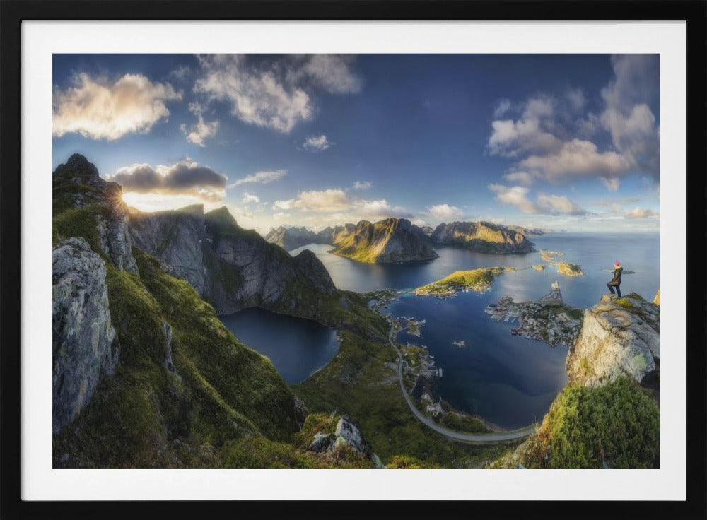 Uitzicht op Reinebringen | Poster