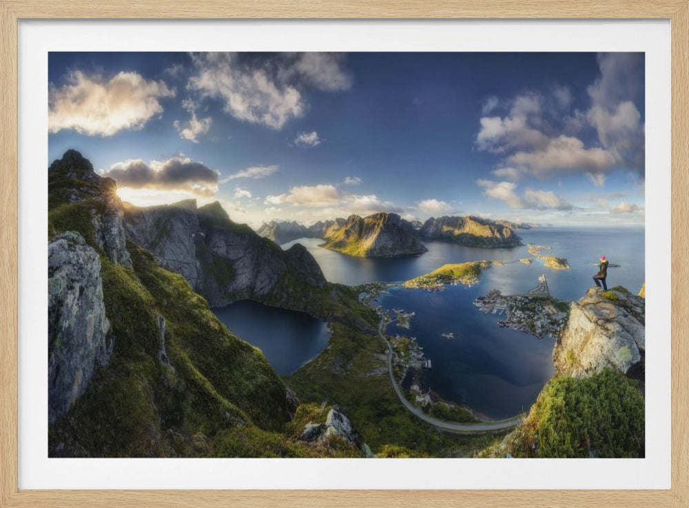 Uitzicht op Reinebringen | Poster