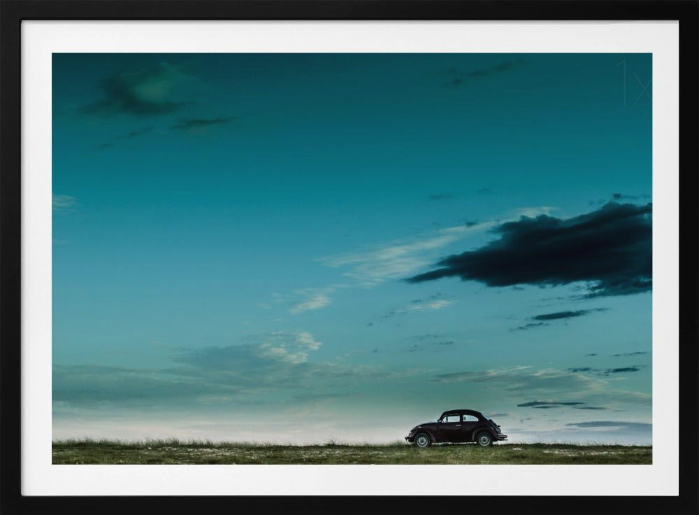 De Rode VW Kever | Poster