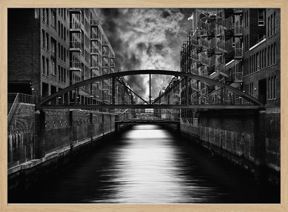 De andere kant van Hamburg | Poster