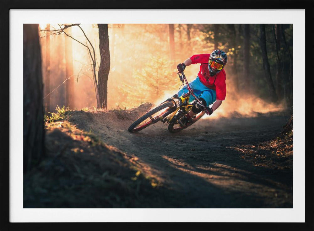 Gouden Bermed Hoek | Poster