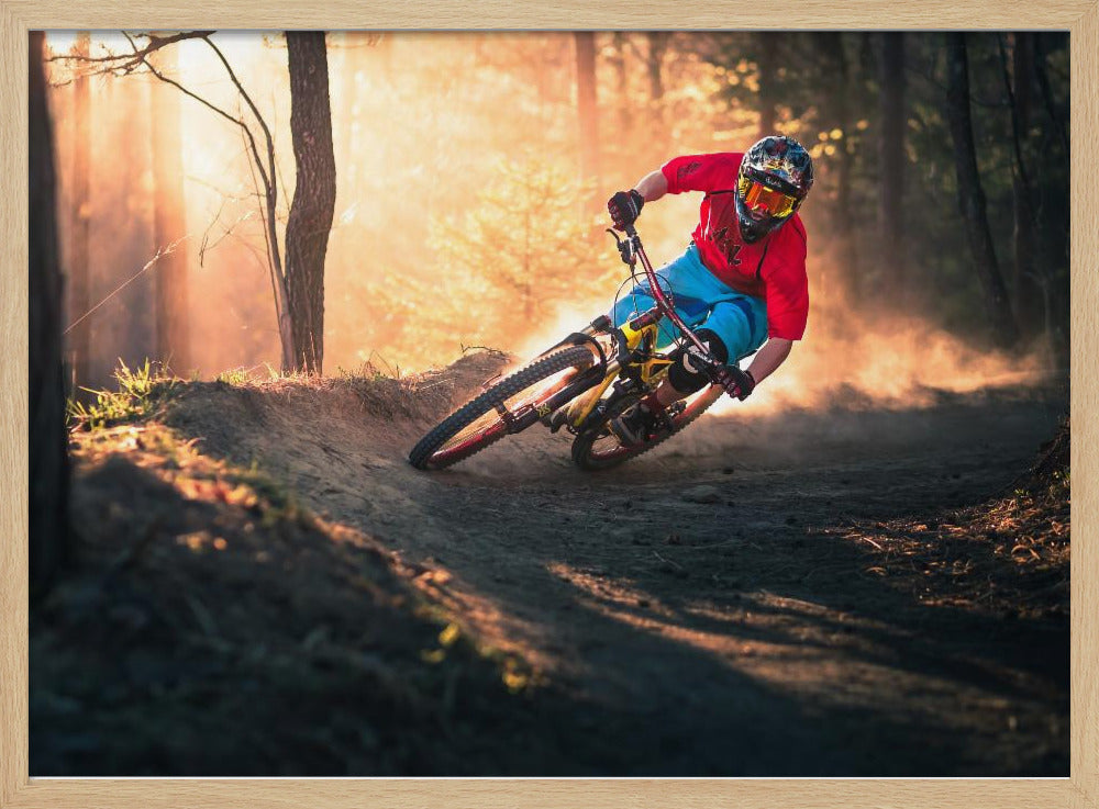 Gouden Bermed Hoek | Poster