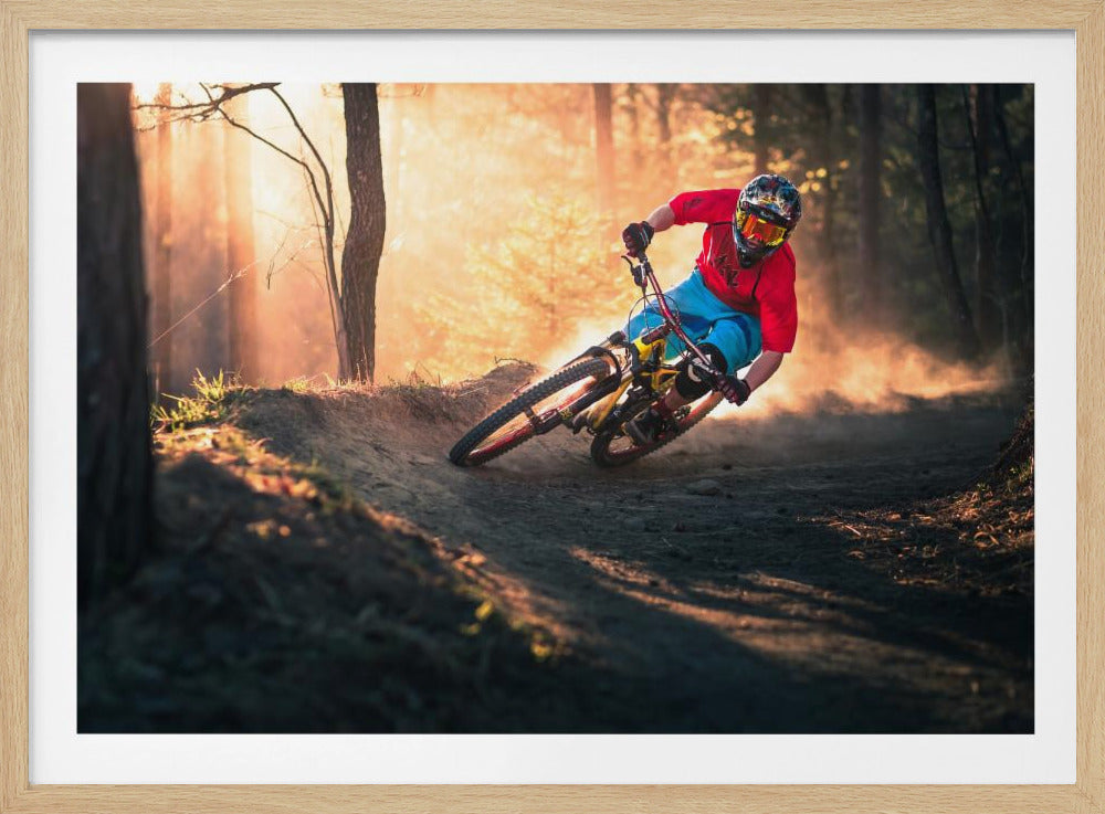 Gouden Bermed Hoek | Poster