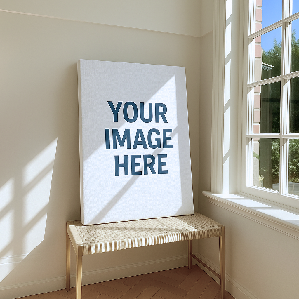 Aangepast canvas staand