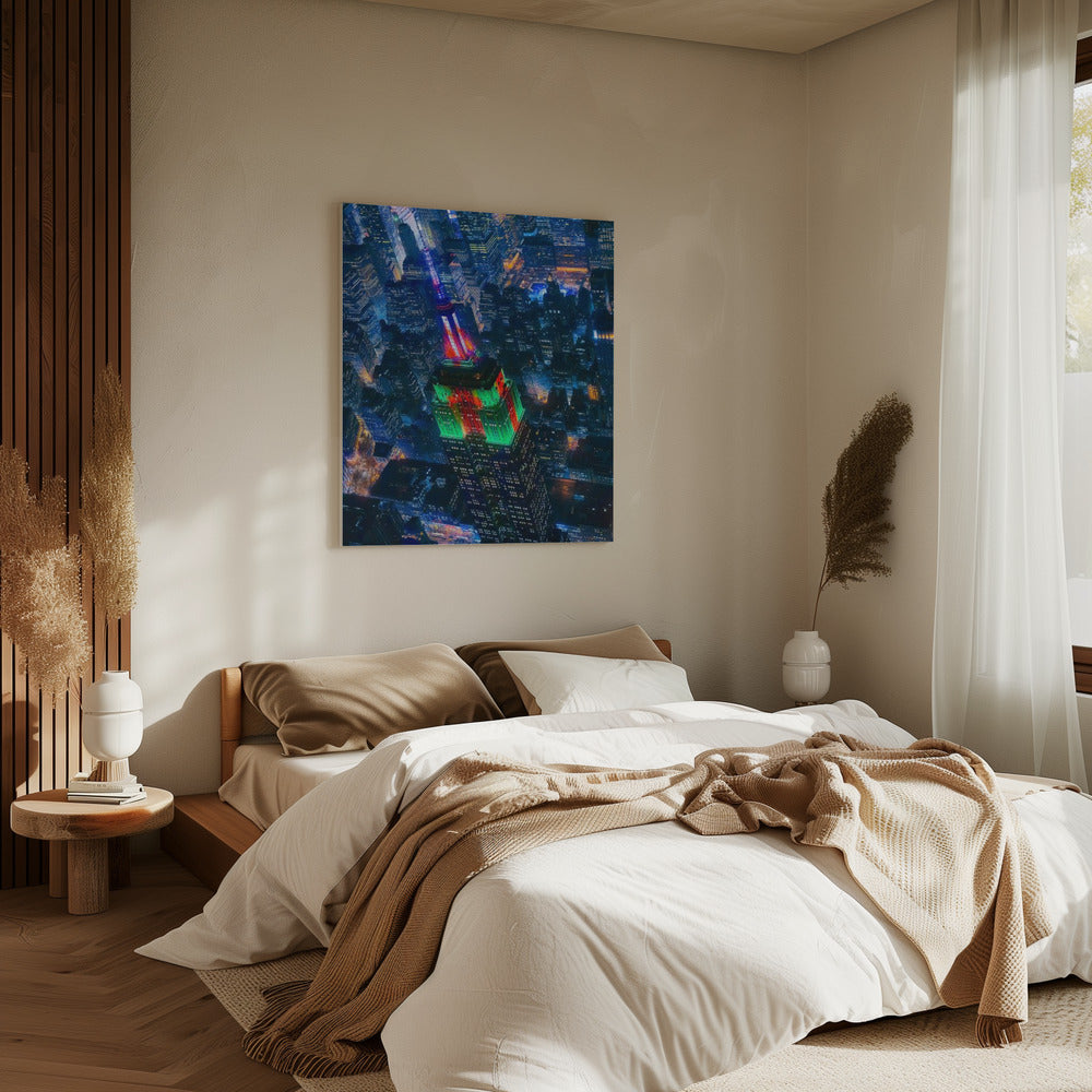 Vliegend NYC | Canvas