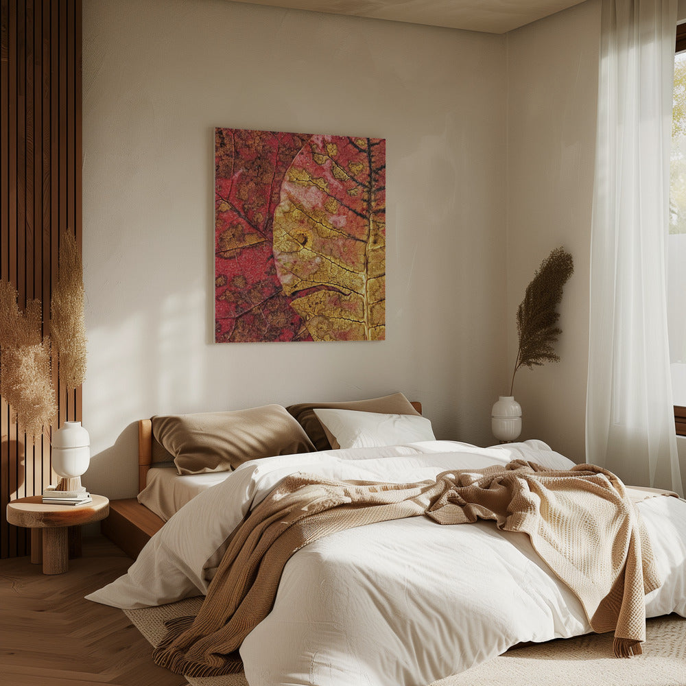 Stervend blad | Canvas