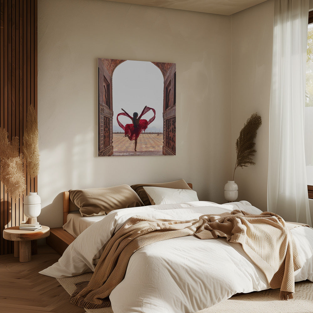 Het hart van de Taj Mahal | Canvas