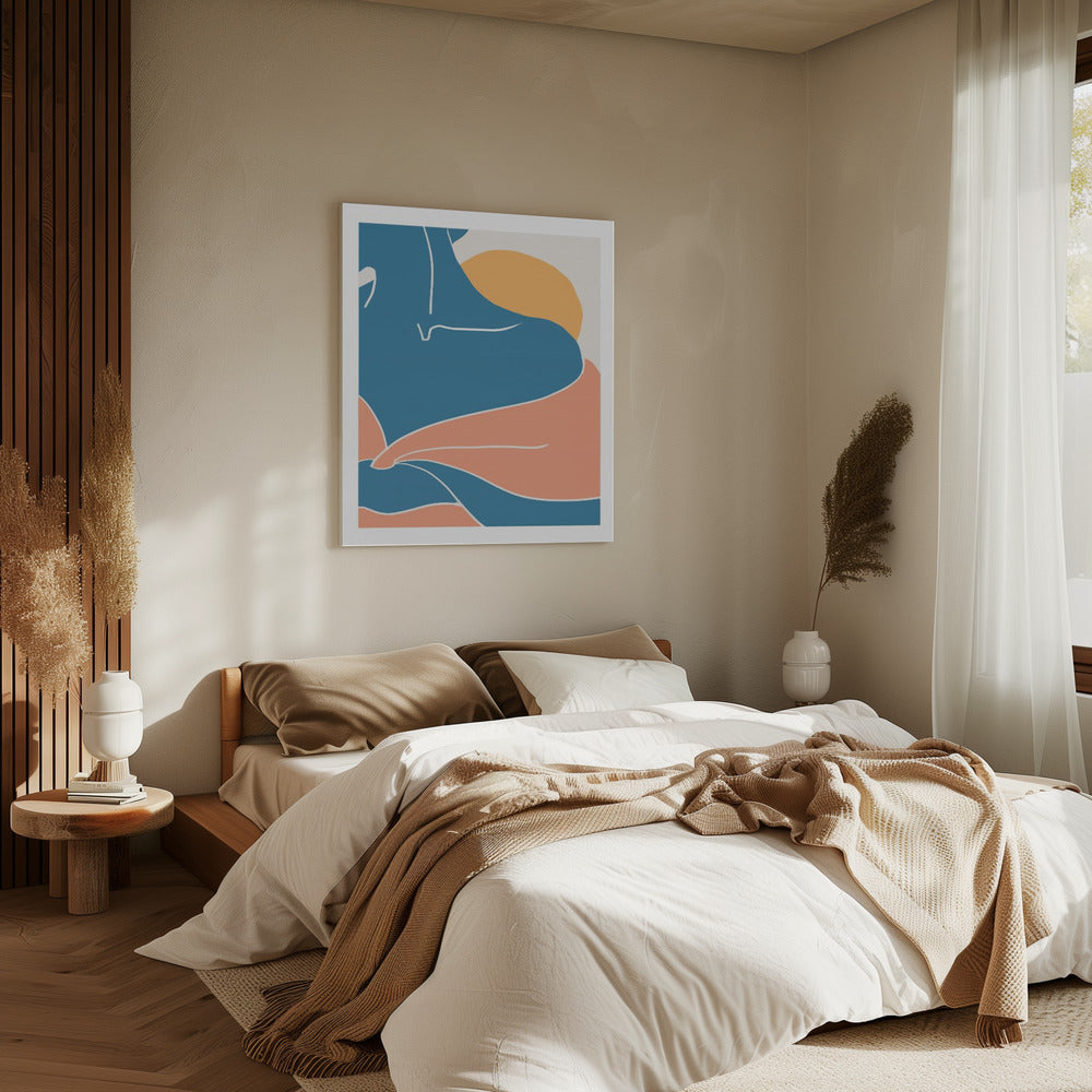 Blue Shoulder | Canvas