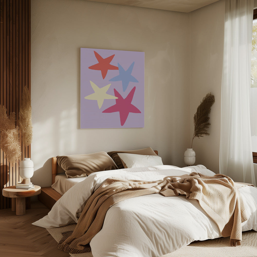 Vier Sterren 01 | Canvas