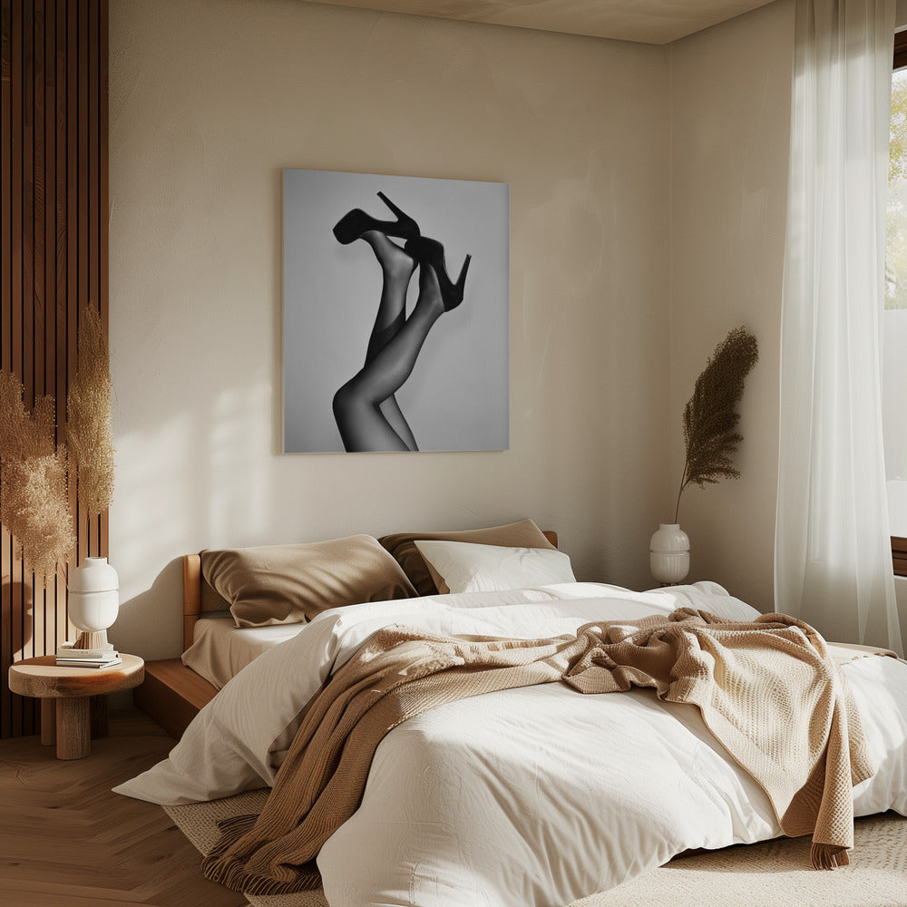 Fluwelen pumps | Canvas