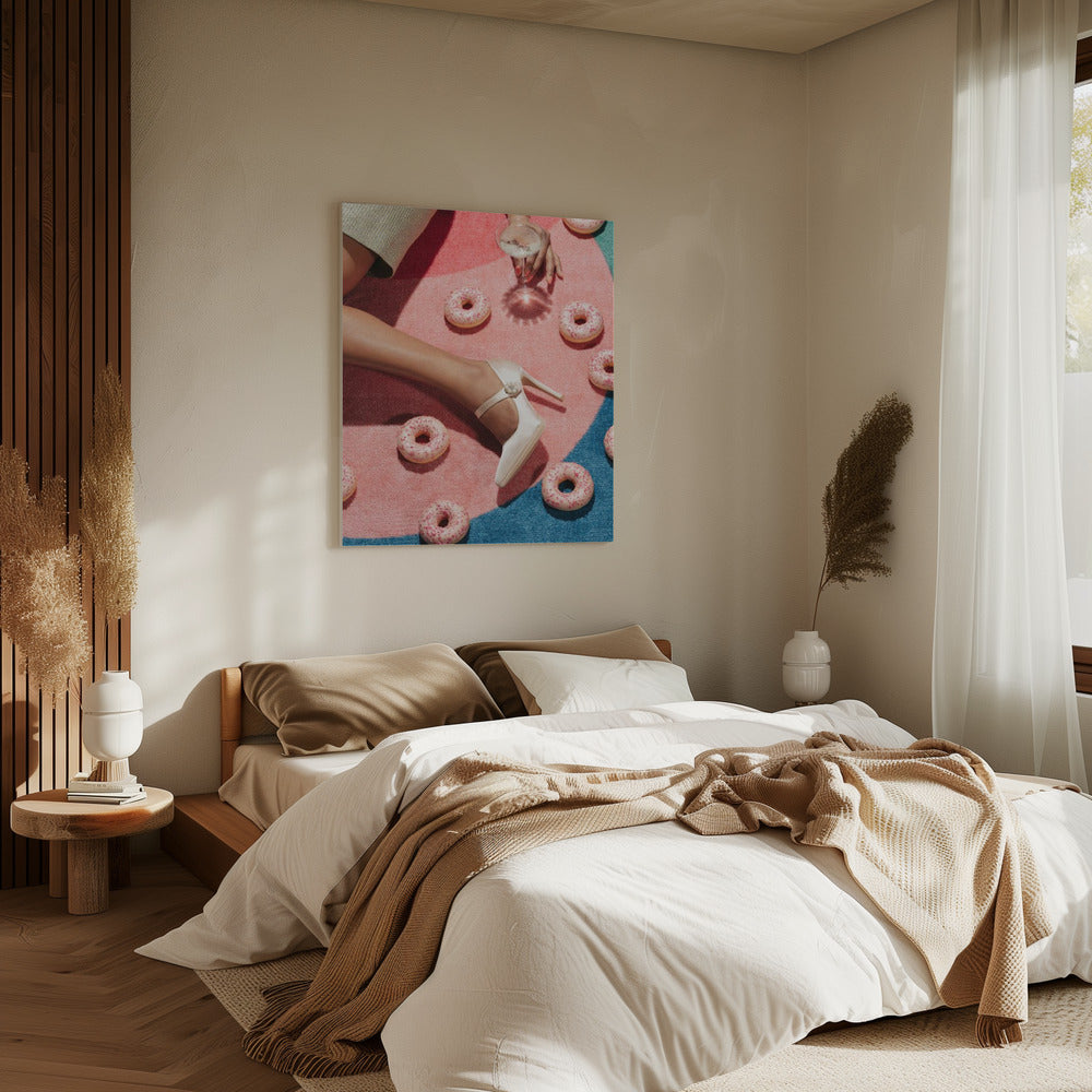 Roze Picknick #02 | Canvas