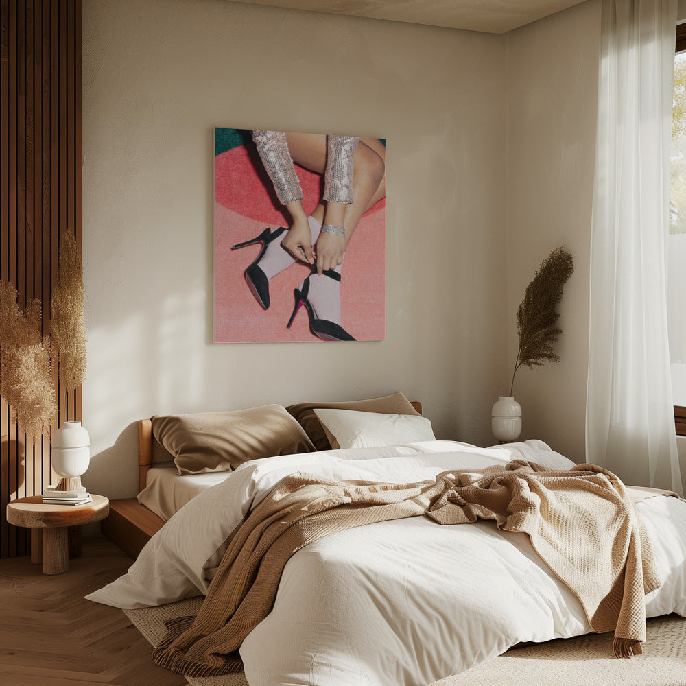 Getting Ready Pink | Canvas
