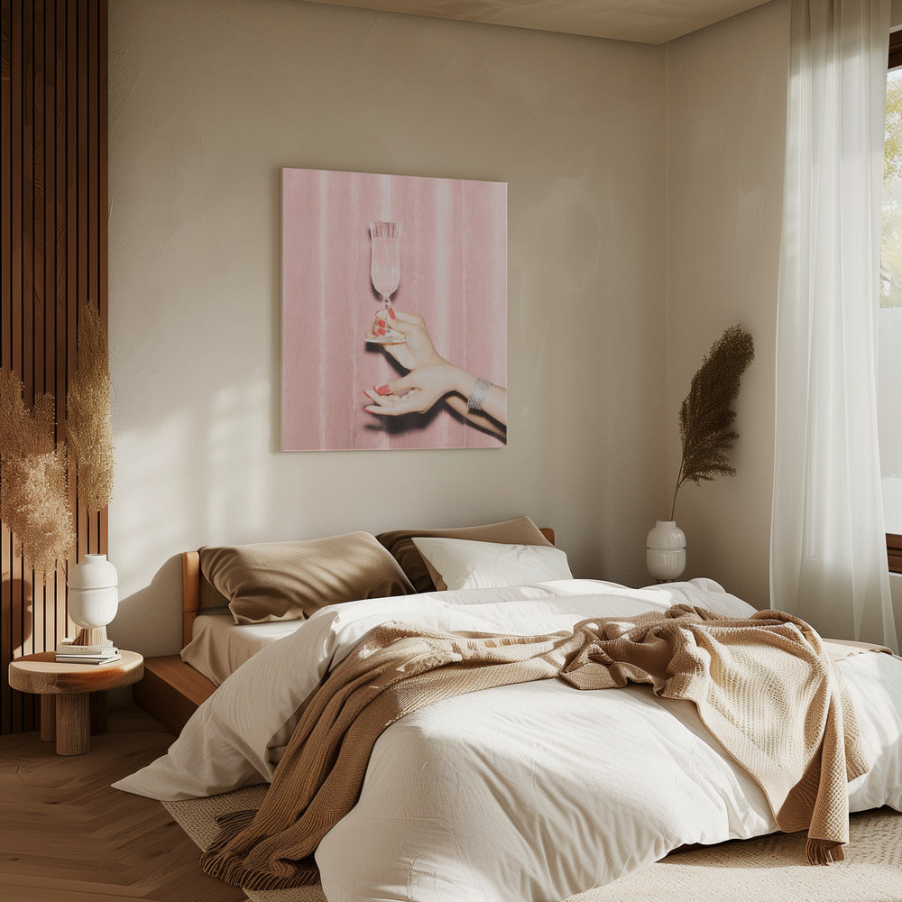 Op naar roze 01 | Canvas