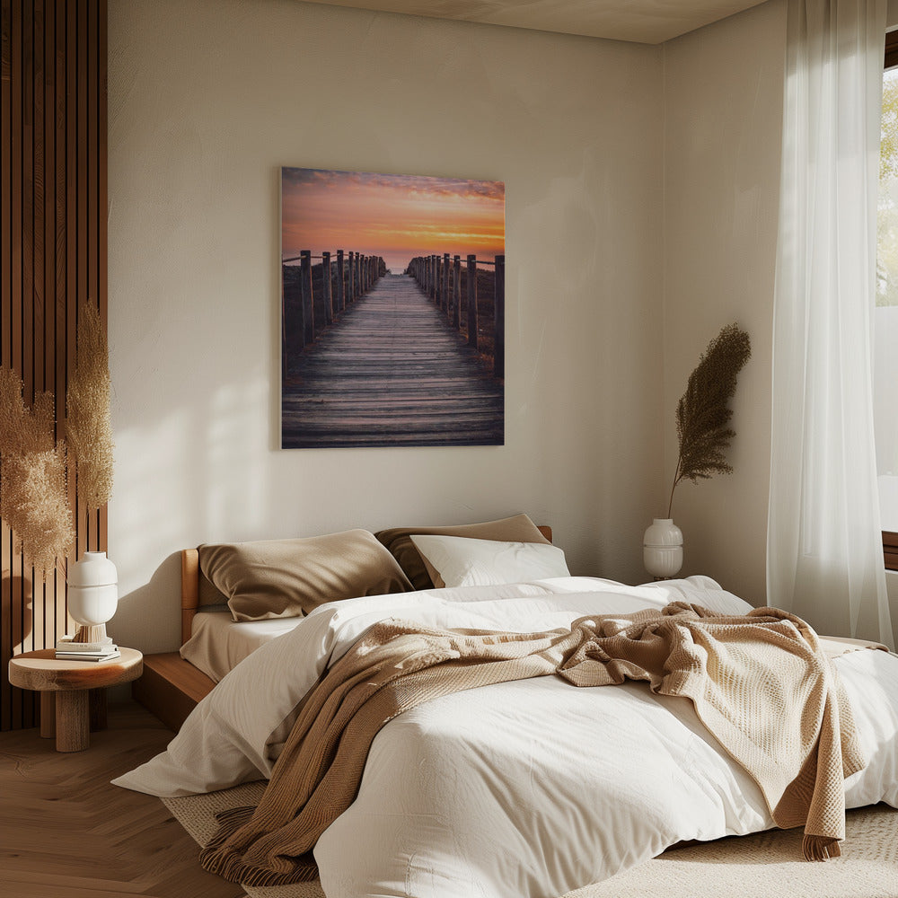 Het pad | Canvas