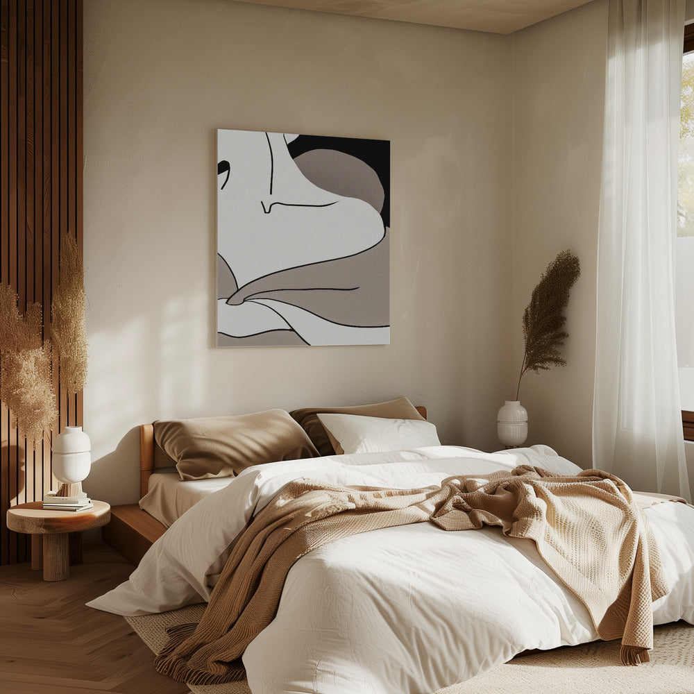 matisse_schouder_vector_002_Zwart | Canvas
