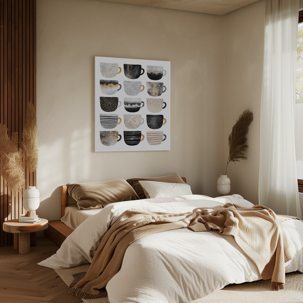 Mooie koffiekopjes | Canvas
