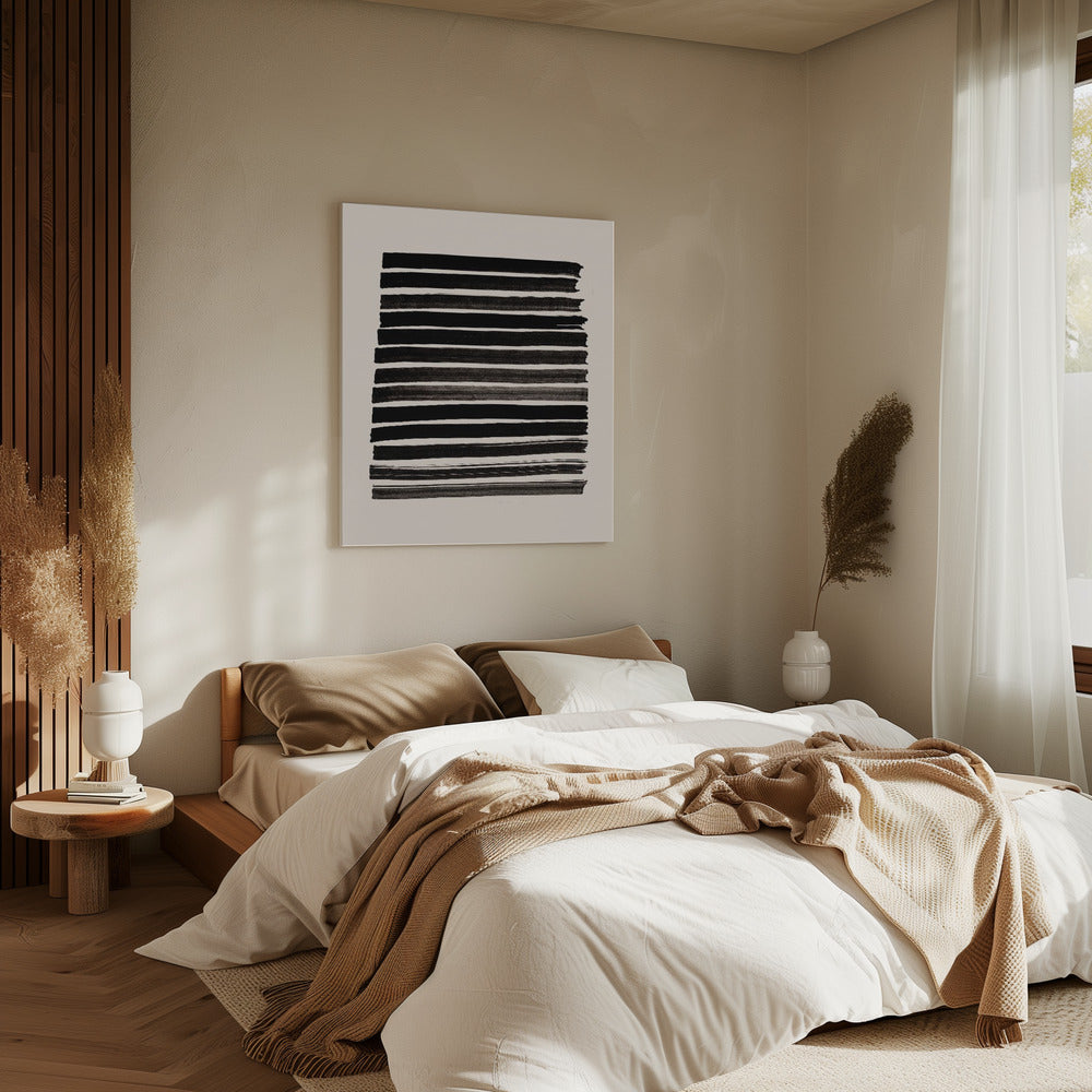 Strepen_Beige | Canvas