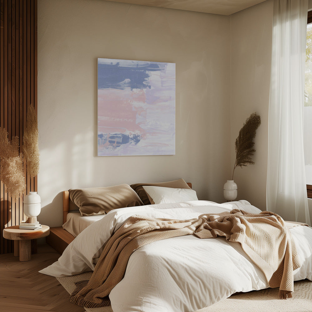 Pastelpenseelstreken | Canvas