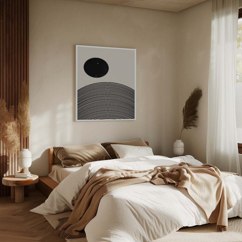 Cirkel en krommen | Canvas