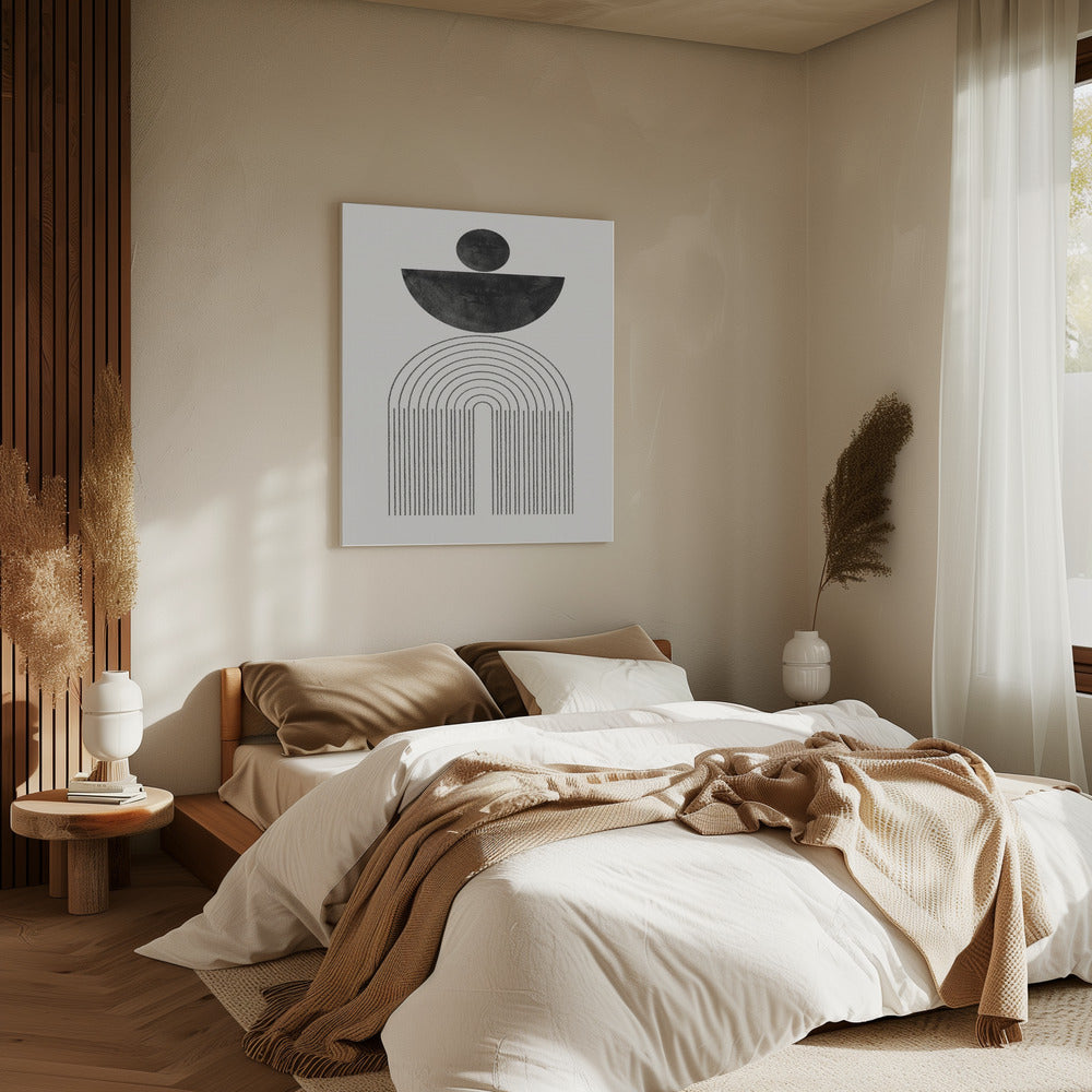 Boogcompositie nr. 6. | Canvas