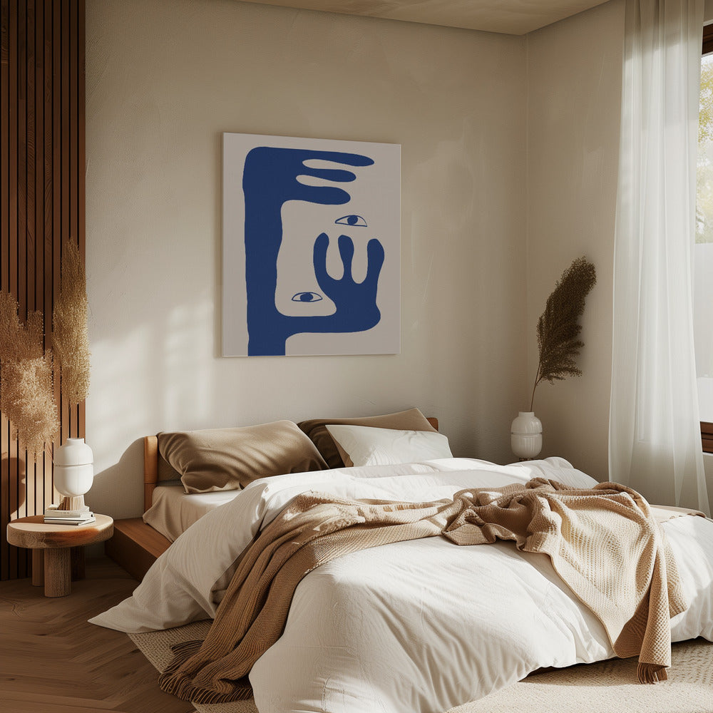 Abstract Gezicht Nr. 1. | Canvas
