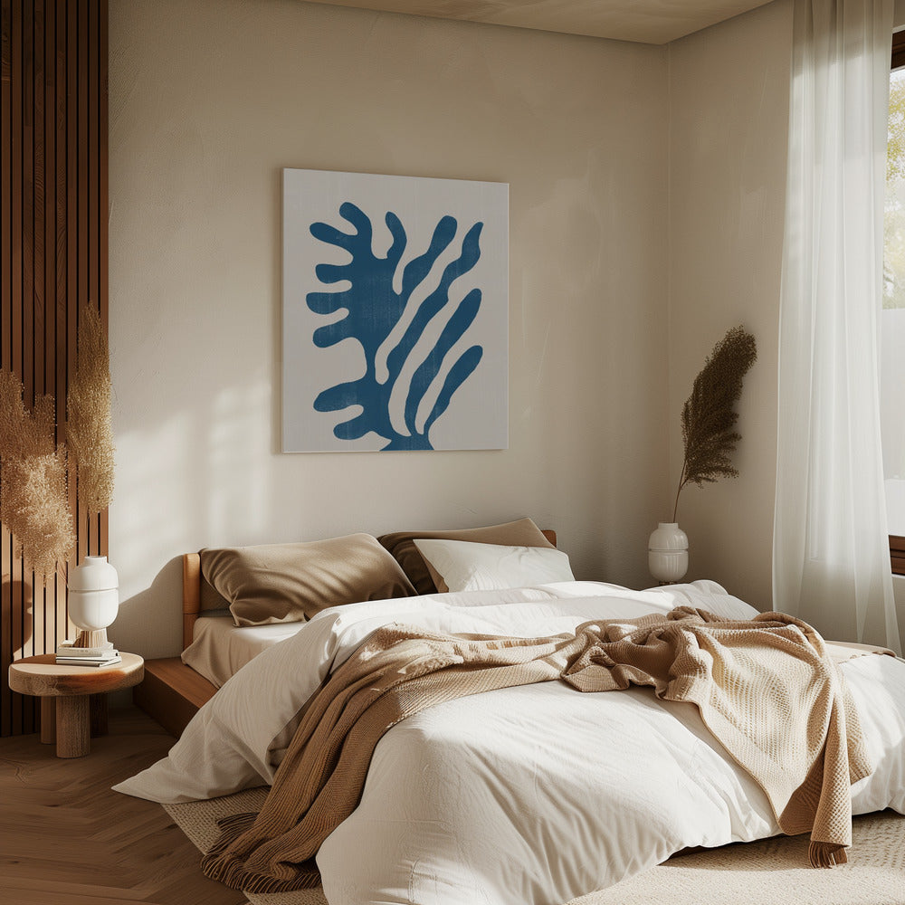 Blauwe Koraal Dans | Canvas