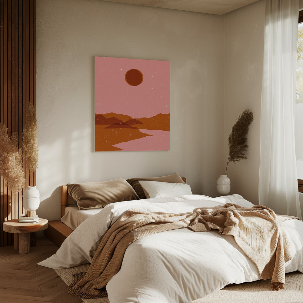 Maanlandschap | Canvas