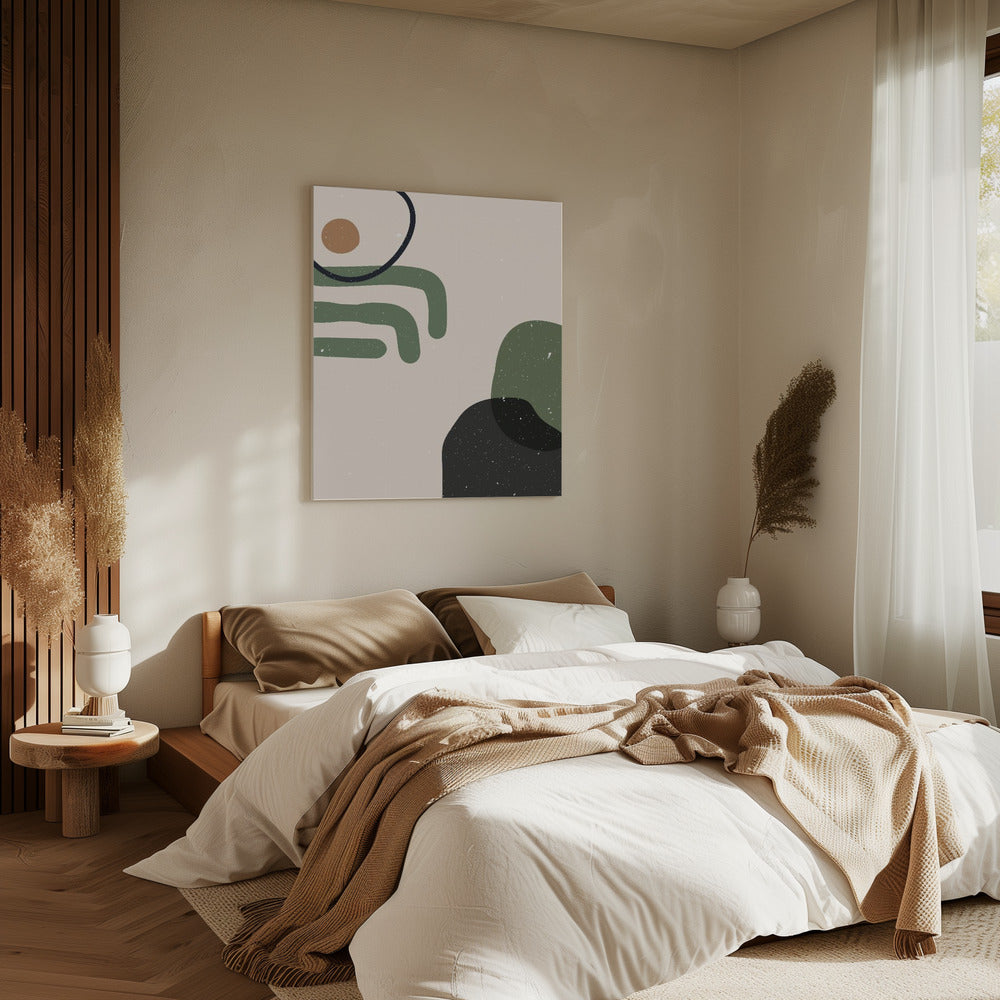 Abstracte compositie 7 | Canvas