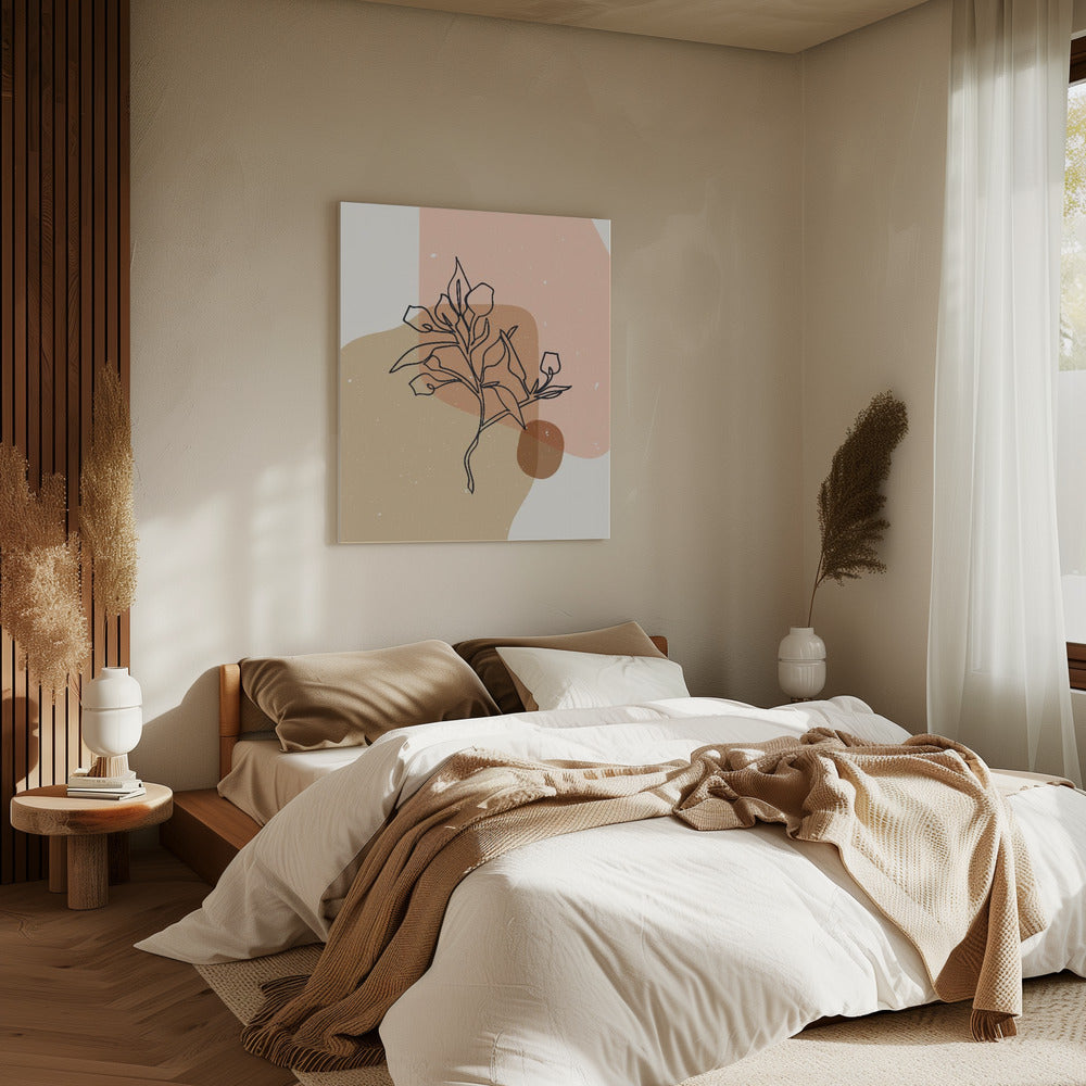 Abstracte compositie 14 | Canvas