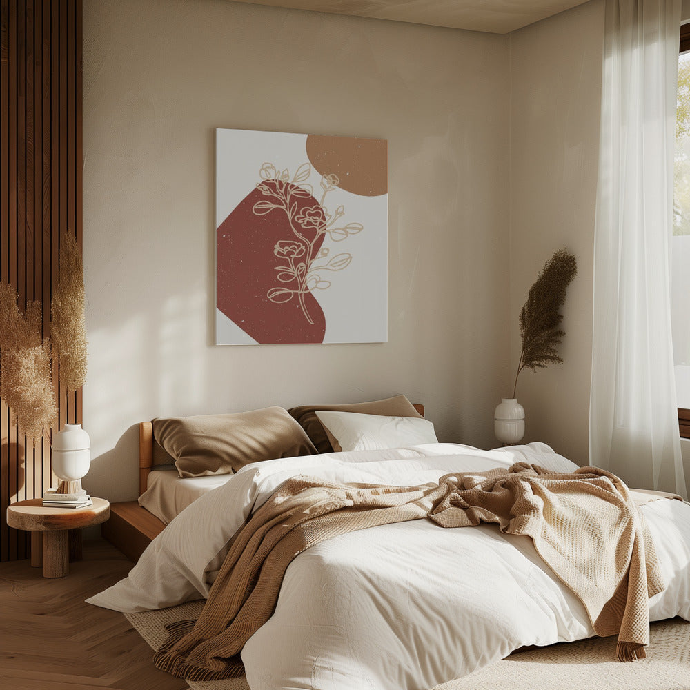 Abstracte compositie 19 | Canvas