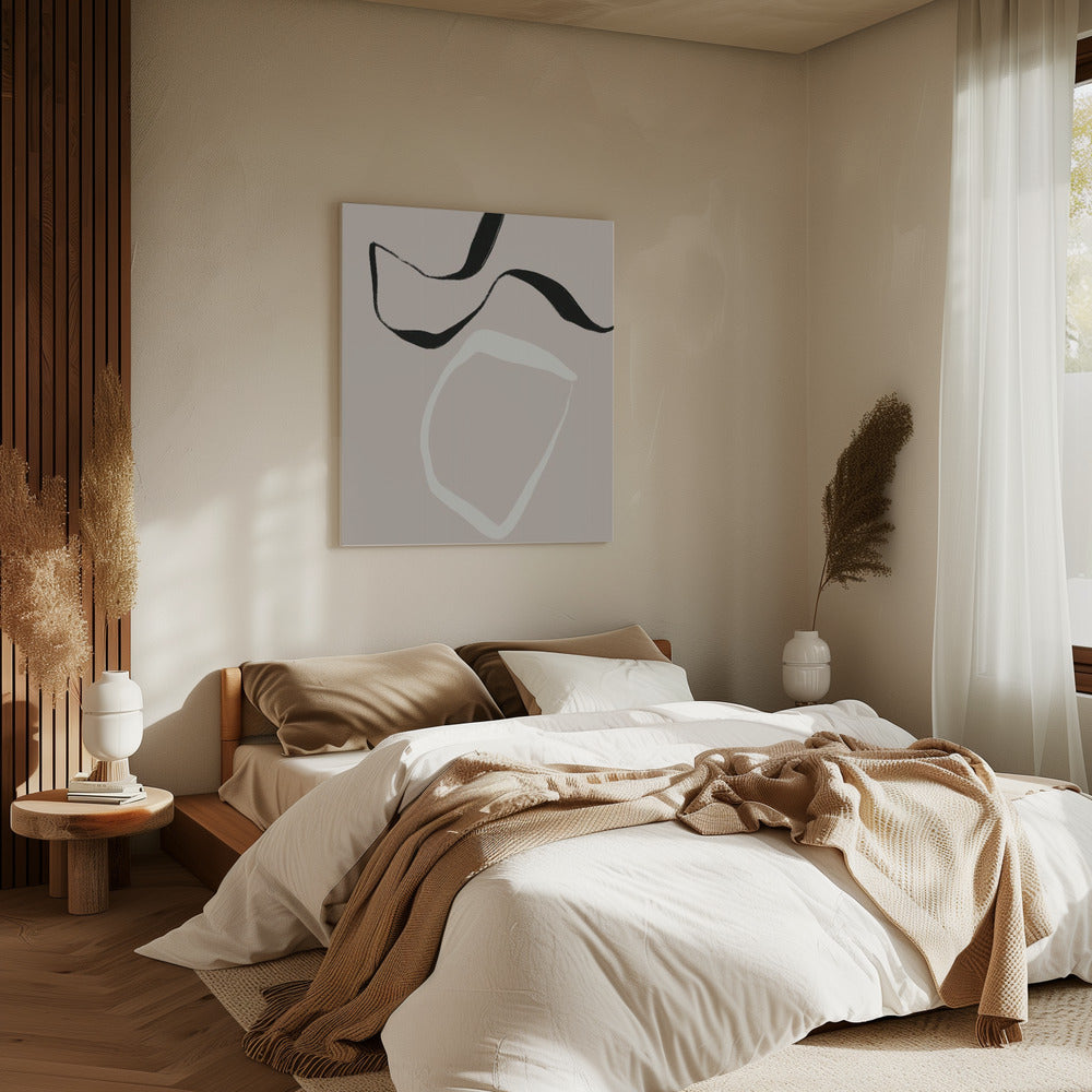 Zwevende vormen | Canvas